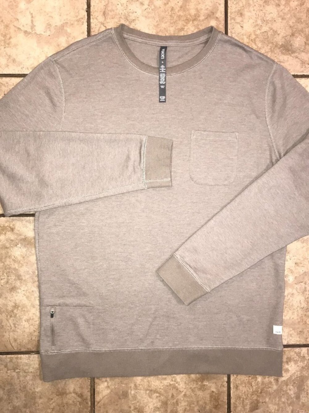 Men's Vuori Jeffreys Pullover Crew Sweatshirt (V218) -Size XL